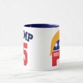 Mug Président Donald Trump 45 Elephant Hell Hell Ouais (Centre)
