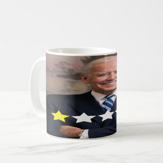Mug Président Joe Biden Approbation (Devant gauche)