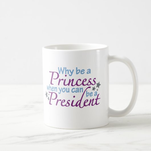Mug Président pas une princesse (Droite)