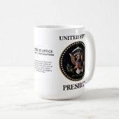 Mug présidentiel américain (Devant droit)