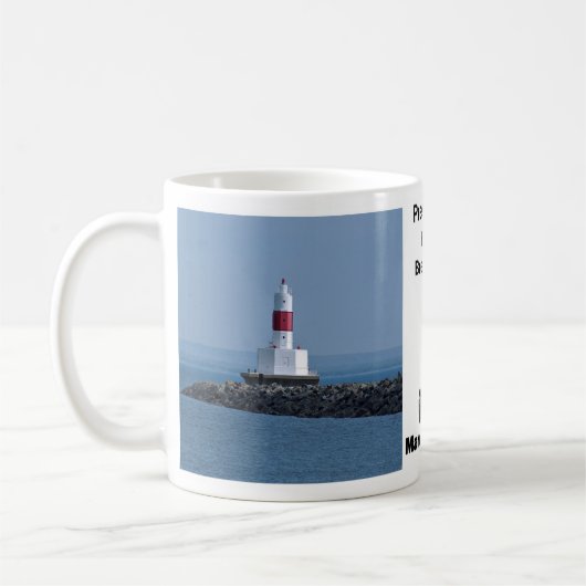 Mug Presque Isle Harbour Breakwater Musique légère (Gauche)