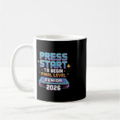 Mug Press Start To Begin Final Level Senior 2026 Gamer (Gauche)