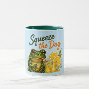 Mug Pressez la journée Drôle Citron Cute Été
