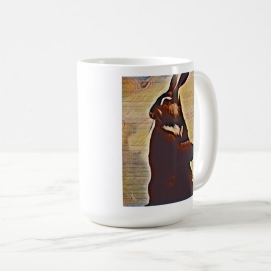 Mug Prestigieux Lapin (Devant droit)