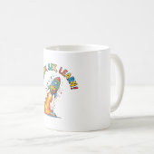 Mug Prêt à apprendre Fusée Retour à l'école (Devant droit)