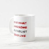 Mug prêt-à-porter, génial (Devant gauche)