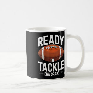 Mug Prêt À S'Attaquer Au Football De 2E Année