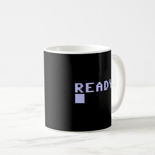 Mug Prêt C64 Home Computer 80'S Gamer Coder Meto (Devant droit)