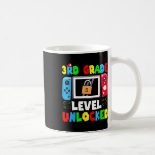 Mug Prêt pour la 3e année Joueur Premier Jour d'École
