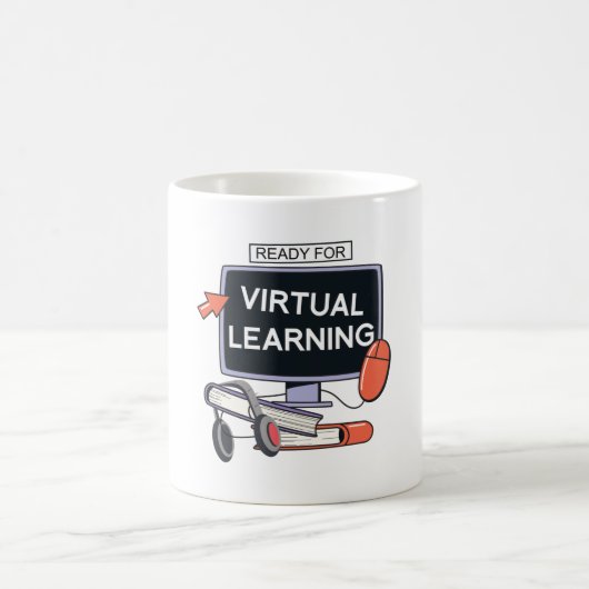 Mug Prêt pour l'apprentissage virtuel (Centre)