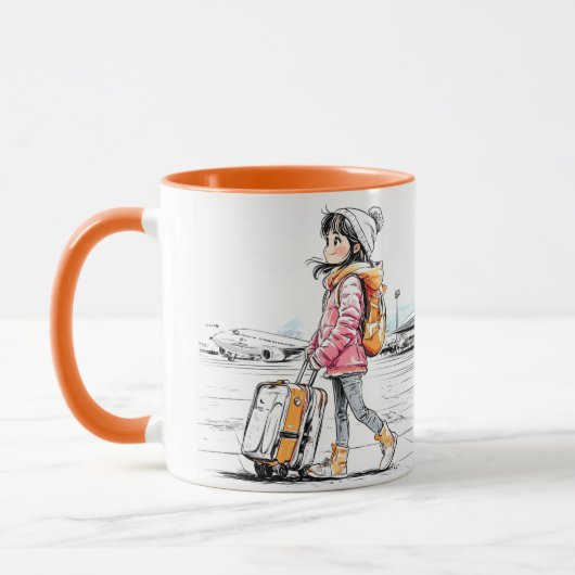 Mug Prêt pour l'aventure (Gauche)