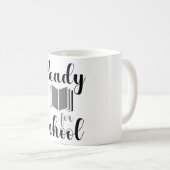 Mug Prêt Pour Le Devis De Livre Scolaire (Devant droit)