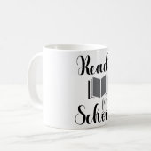 Mug Prêt Pour Le Devis De Livre Scolaire (Devant gauche)