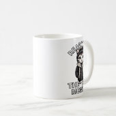 Mug Prêt Pour Les Mois Bers Feuilles Automne Kit D'Hiv (Devant droit)