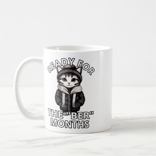 Mug Prêt Pour Les Mois Bers Feuilles Automne Kit D'Hiv (Gauche)