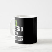 Mug Pretend I'm A Crocodile Lazy Halloween Easy Costum (Devant gauche)