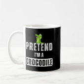 Mug Pretend I'm A Crocodile Lazy Halloween Easy Costum (Gauche)