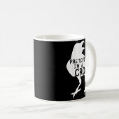 Mug Pretend I'm A Crow Funny Lazy Halloween Costume (Devant droit)