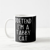 Mug Pretend I'm A Tabby Cat Costume Halloween Simple A (Gauche)
