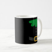 Mug Pretend I'm An Elf Christmas Quick Costume Lazy Pa (Devant droit)