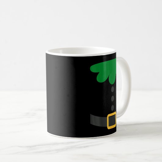 Mug Pretend I'm An Elf Christmas Quick Costume Lazy Pa (Devant droit)