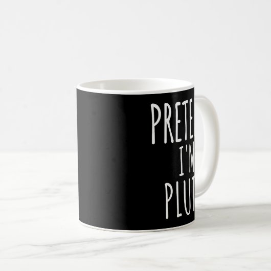 Mug Pretend I'm Man Costume Matching Funny Halloween (Devant droit)