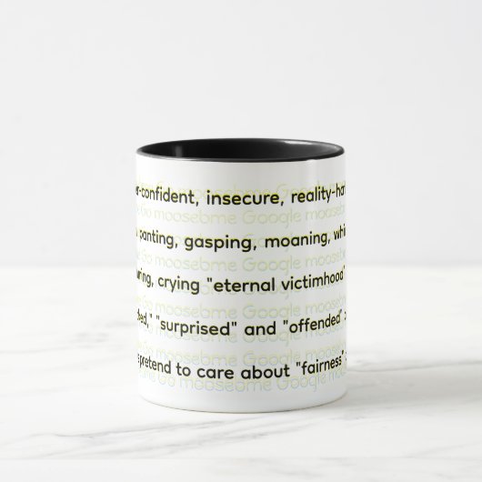 Mug Pretend to care about "fairness" and "equality!"  (Centre)