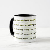 Mug Pretend to care about "fairness" and "equality!"  (Devant gauche)