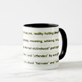 Mug Pretend to care about "fairness" and "equality!"  (Devant droit)