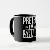 Mug Pretend Venin de Shark Funny (Devant gauche)