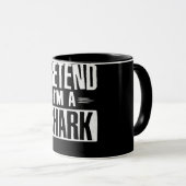 Mug Pretend Venin de Shark Funny (Devant droit)