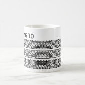 Mug Pretending To Work From Home Custom Hidden Message (Centre)