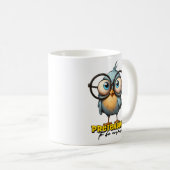 Mug Prétendre être une boue d'oiseaux normale (Devant droit)