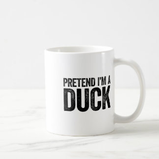 Mug Prétendre que je suis un canard jumelé enfants can
