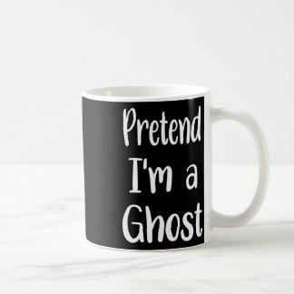 Mug Prétendre que je suis un costume fantôme Halloween