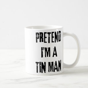 Mug Prétendre que je suis un homme mince Halloween Der