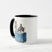 Mug Prêteur vénitien, d'un album (Devant gauche)