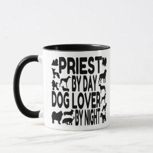 Mug Prêtre Amoureux des chiens