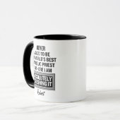 Mug Prêtre catholique (Devant gauche)