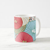 Mug Pretty Abract Colorful Busy Floral Pattern (Devant droit)