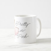 Mug Pretty in Pink White Nail Polish (Devant droit)
