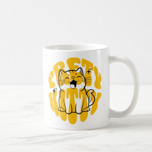 Mug Pretty kitty cute cat (Droite)