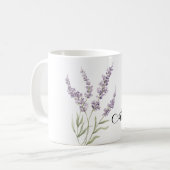 Mug Pretty Lavender Flowers  (Devant gauche)