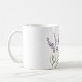 Mug Pretty Lavender Flowers  (Gauche)