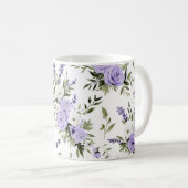 Mug Pretty Lavender Flowers (Devant droit)