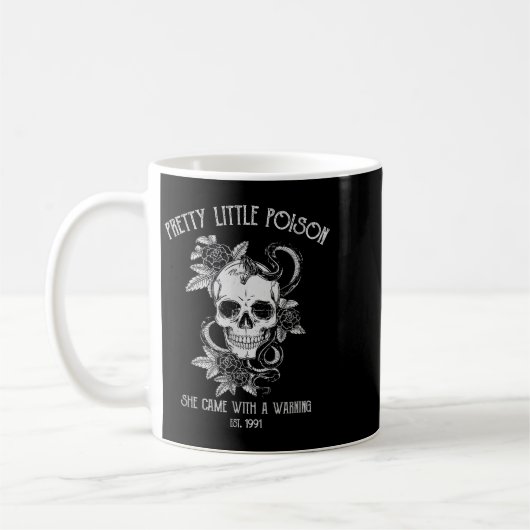 Mug Pretty Little Ison She Came With A Warning (Gauche)