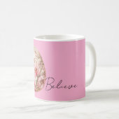 Mug Pretty Pink Spring Flowers Easter Egg (Devant droit)