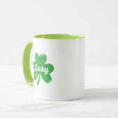 Mug Preuve de pincement Fête de la Saint-Patrick (Devant gauche)