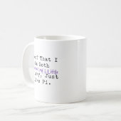 Mug Preuve que je suis un génie & Drôle comme Pi Maths (Devant gauche)