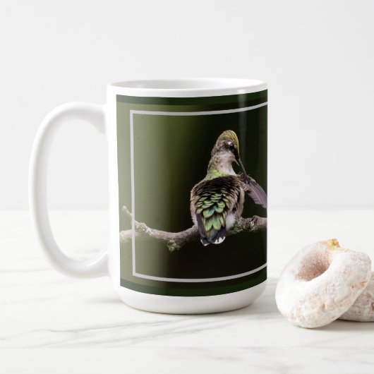 Mug Prévenir le colibri (Avec donut)